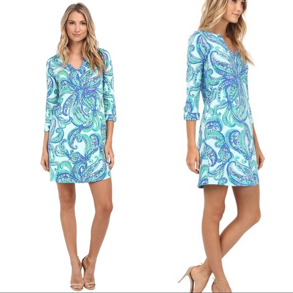 LILLY PULITZER Rossmore V-neck T-shirt Dress NWOT - Picture 2 of 8